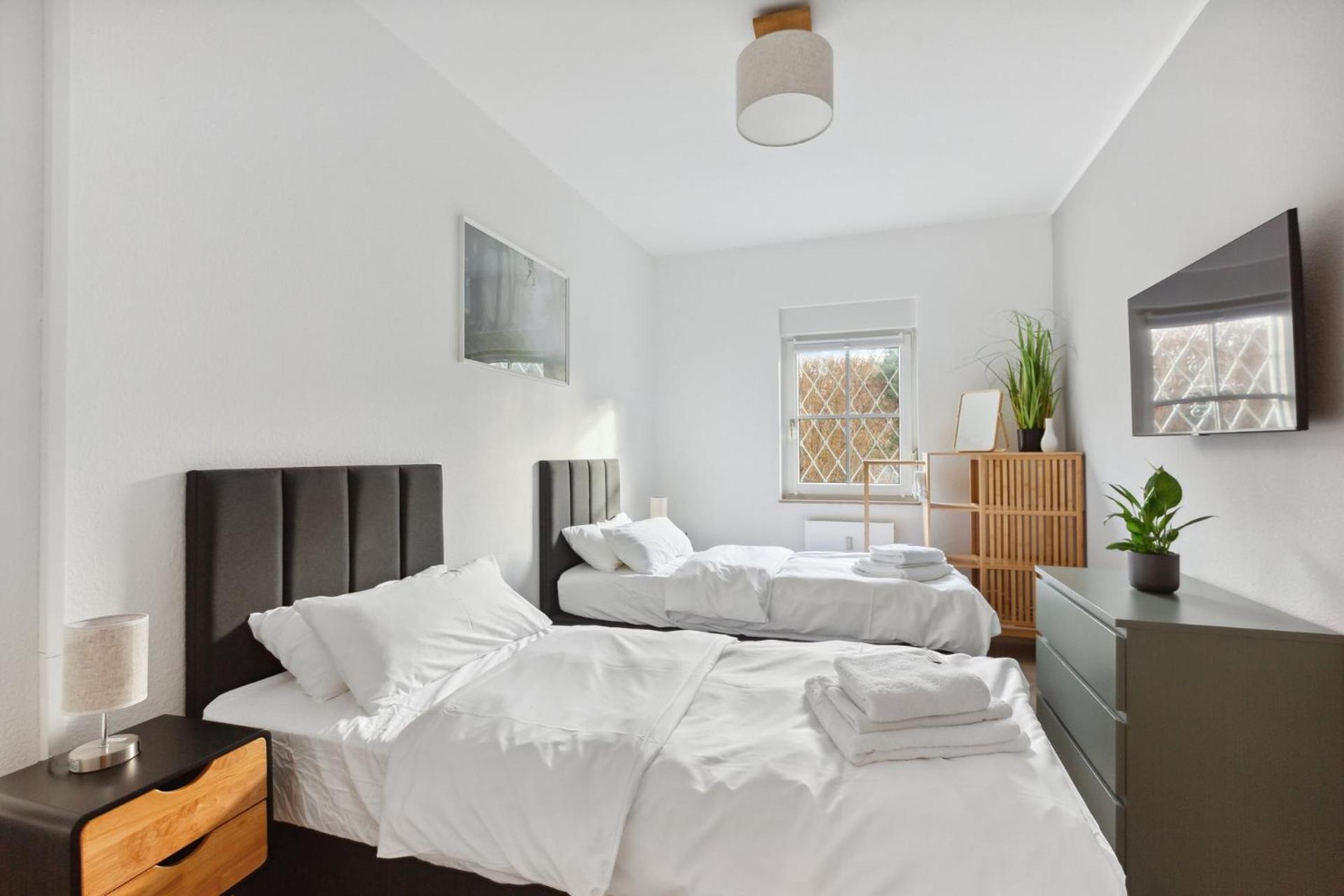 Marlei 6 Apartment Mit 3 Schlafzimmern, Gemuetlichen Wohnbereich, Mit 2 Wcs Markranstädt Esterno foto
