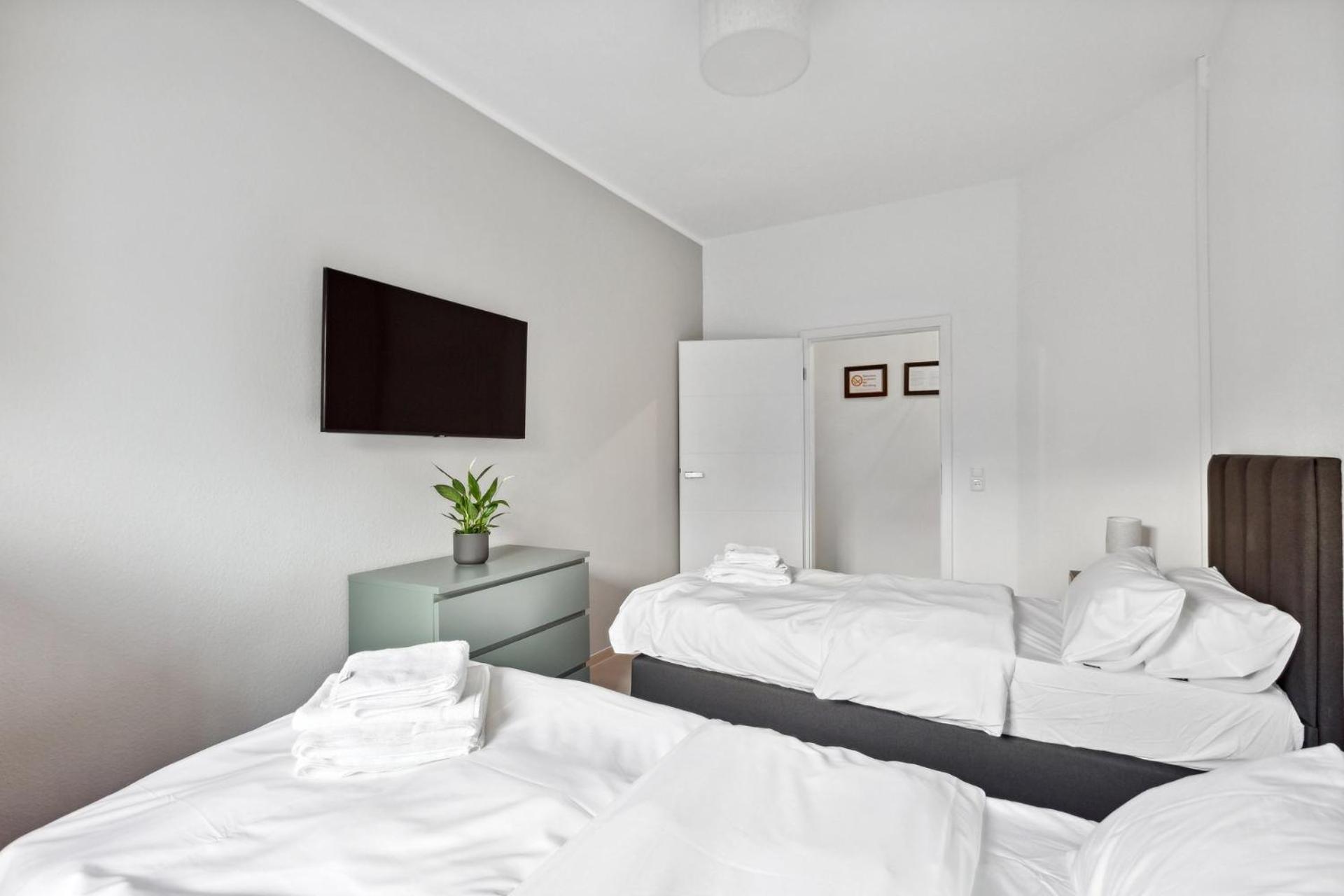 Marlei 6 Apartment Mit 3 Schlafzimmern, Gemuetlichen Wohnbereich, Mit 2 Wcs Markranstädt Esterno foto