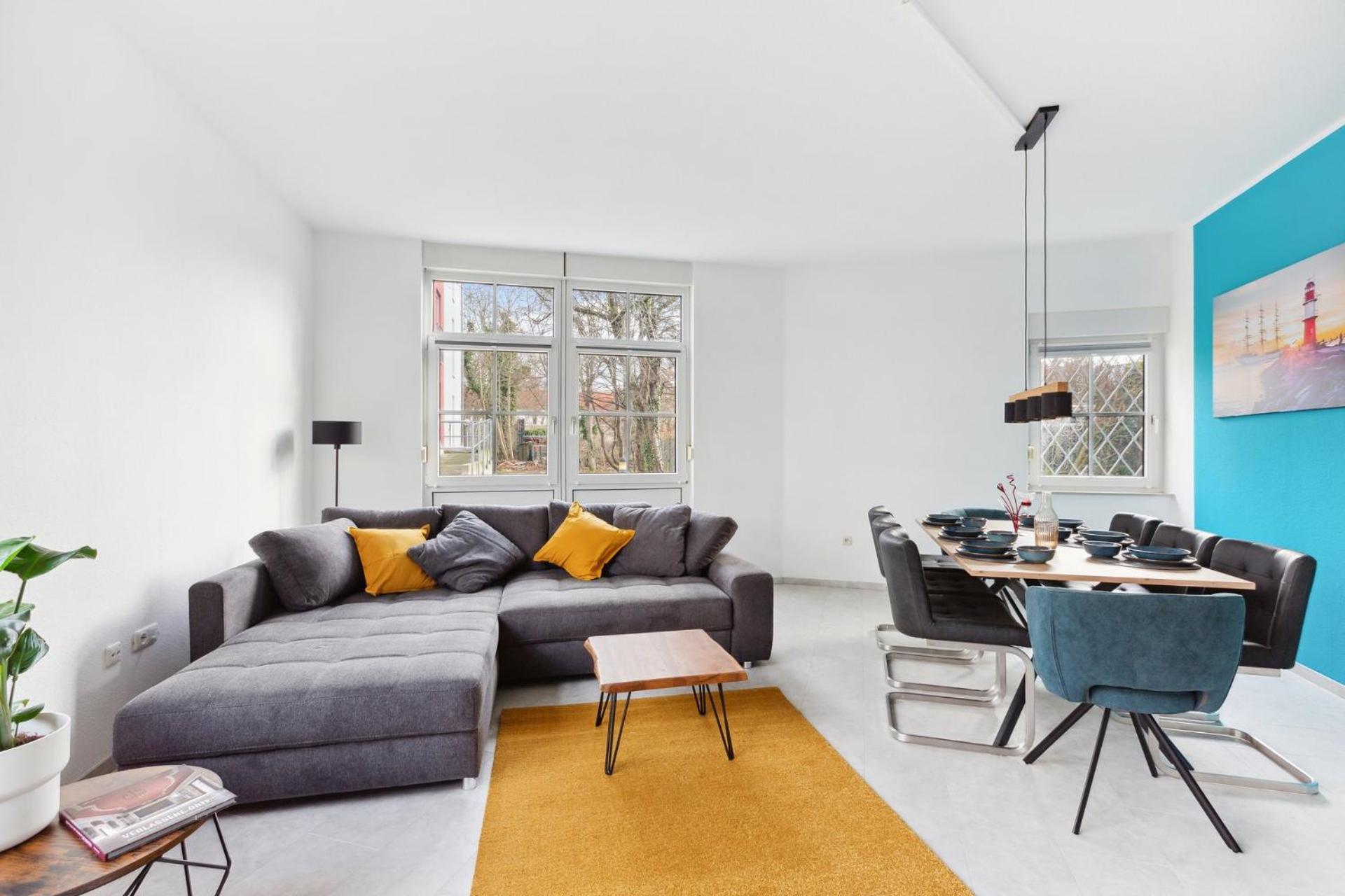 Marlei 6 Apartment Mit 3 Schlafzimmern, Gemuetlichen Wohnbereich, Mit 2 Wcs Markranstädt Esterno foto